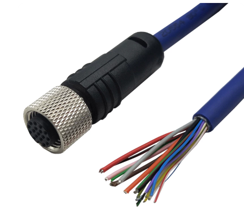 Tương thích với đầu đọc mã vạch Datalogic, cáp IO M12, cáp A-code 17 chân, cáp kích hoạt nguồn SICK.