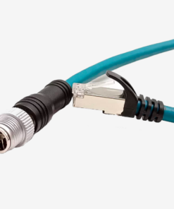 Cáp Ethernet Gigabit 8 chân M12 mã X tương thích SICK YM2X18-050EG2MRJA8