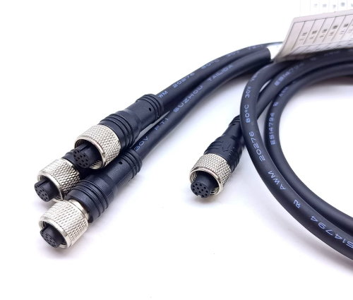 Tương thích với cáp nguồn kích hoạt 12 chân I/O cho camera - - IDA - P - M12A12pF - open - ST - 5m