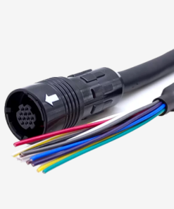 Cáp IO và cáp nguồn 12 chân tương thích với đầu đọc mã - hoàn toàn mới (FQ - WD005 FQ - WD0010).