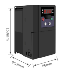 Biến tần Injet 900E Series 0.75KW 1.5KW 2.2KW Ba pha 380V Hai pha 220V Bộ điều khiển tốc độ động cơ