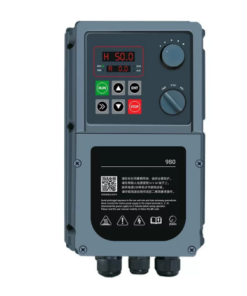 Bộ biến tần cho động cơ ba pha 380V chống thấm nước và bụi, bảo vệ cao cấp Injet, kèm bơm nước, đạt tiêu chuẩn công nghiệp.