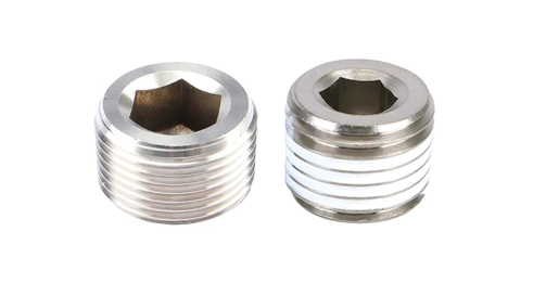 Nút bịt ren SMC, đế nút bịt hình lục giác, van điện từ BD-01/02/03/04 PLUG1/8 1/4 3/8 1/2