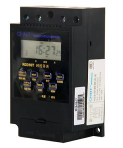 Bộ điều khiển thời gian vi tính Chint 220V, bộ hẹn giờ nguồn kg316t, bộ điều khiển đèn đường công suất cao hoàn toàn tự động.