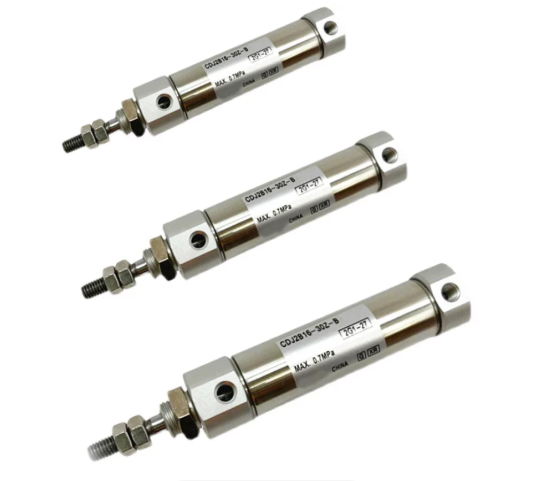 Xi lanh mini chính hãng SMC CJ2B/CDJ2B16-10/15/20/25/30/35/40/75Z-B bằng thép không gỉ