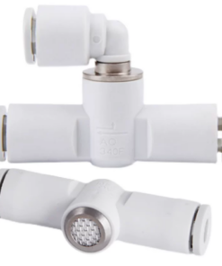 Van xả nhanh SMC chính hãng AQ240F/AQ340F-04/06-00/04/06 kèm bộ giảm thanh