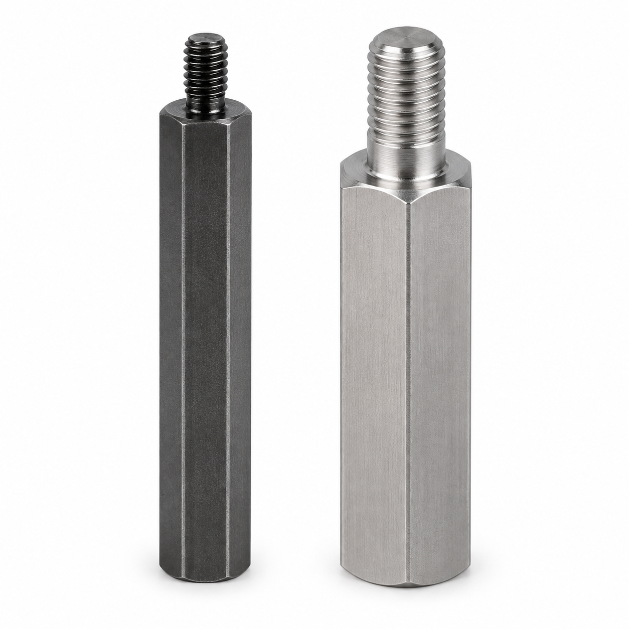 1. Tổng quan sản phẩm RBE02 - S12 - L40 là giá đỡ lục giác - tùy cấu hình gia công và số lượng.