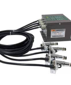Súng phun plasma áp suất cao SL-005 với đầu phun ion hóa chống tĩnh điện và đầu phun chống tĩnh điện, kèm khớp nối nhanh.