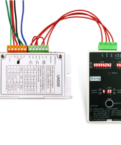 Bộ điều khiển động cơ bước UM243 với vi bước kỹ thuật số DSP 20-57, điện áp động cơ 5V-24V, dòng điện 0.8-3A.