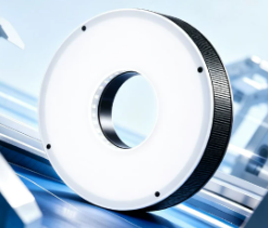 Nguồn sáng vòng Komai Vision CCD dành cho camera công nghiệp, nguồn sáng trực tiếp 90 độ cho máy móc dùng trong kiểm tra thị giác.