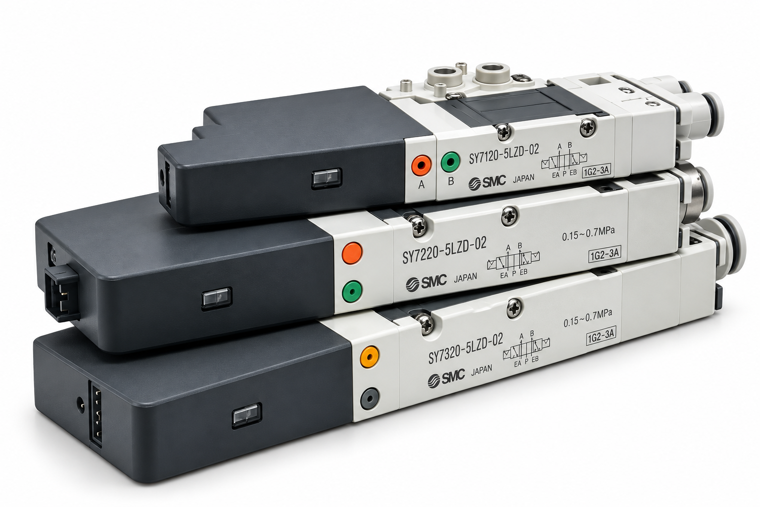Van điện từ SMC SQ1131N-5/5B/51-C4-C6, SQ1231D, SQ2131N, SQ2131DY-5-C8